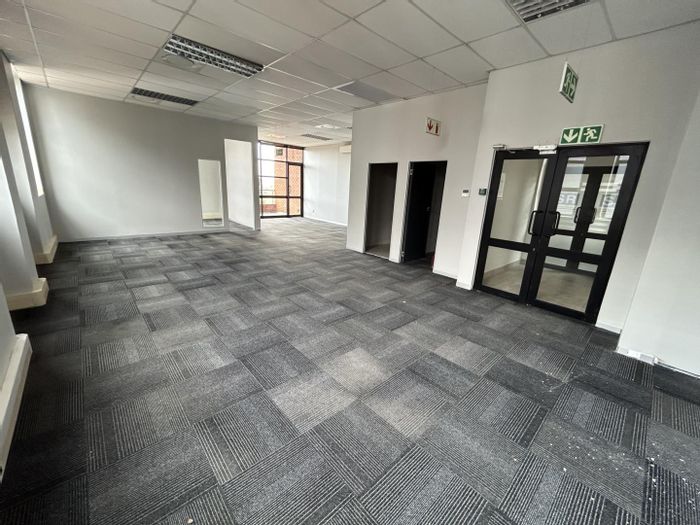 A-Grade Commercial Office To Rent in Highveld with security and parking amenities.