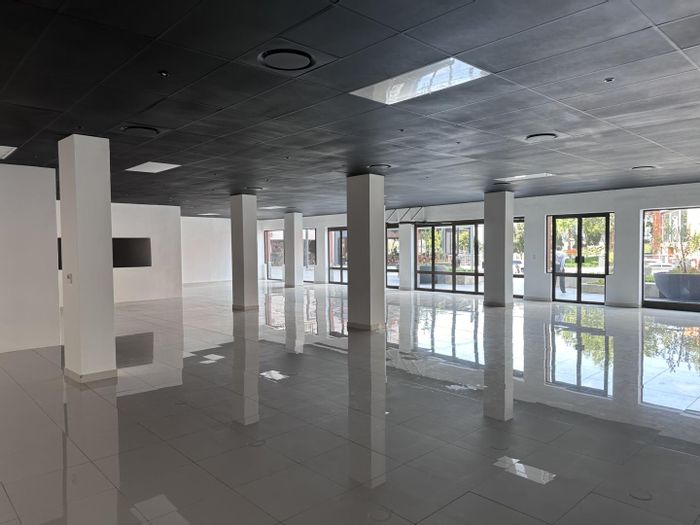 Commercial space to rent in Menlyn: open-plan, high visibility, on-site amenities.