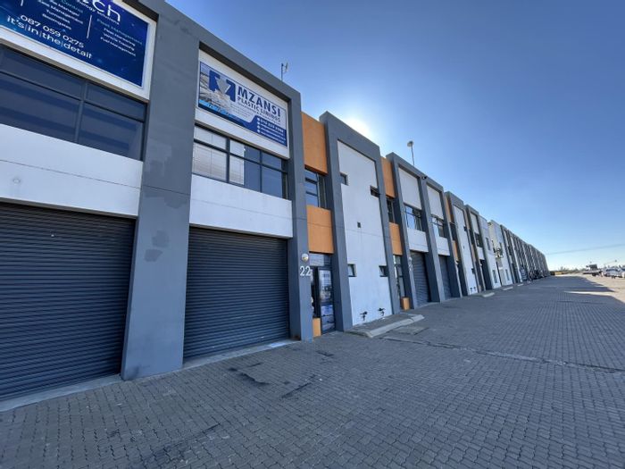 To Rent: 206m² Industrial Unit in Spartan with 24/7 access and ample power.