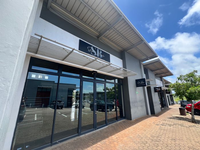 198m² retail/showroom to rent in Umhlanga Ridge with 24-hour security and parking.