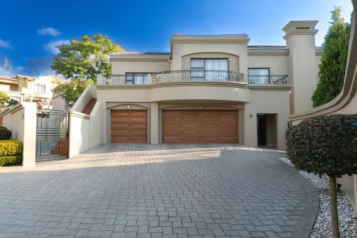 For Sale: House in Sunninghill with 4 beds, study, patio, and security features.