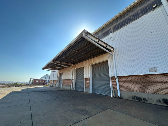 Industrial space to rent in Olifantsfontein with 24-hour security and ample yard access.