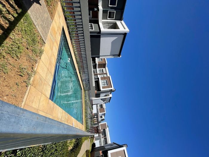 For Sale: Townhouse in Sunninghill with 3 beds, pool, security, and garden.