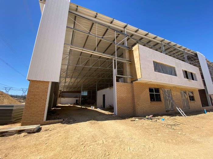 Industrial unit to rent in Samrand Business Park with customizable design and security.