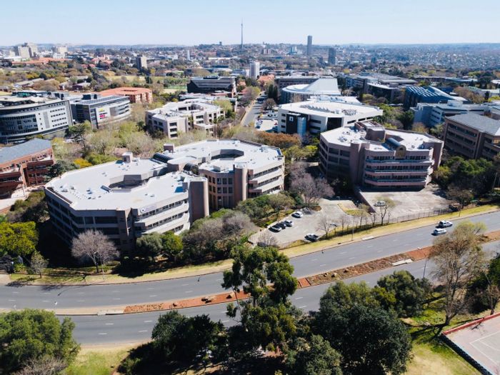 Parktown Commercial Property For Sale: High-security office park with strong tenancy and parking.