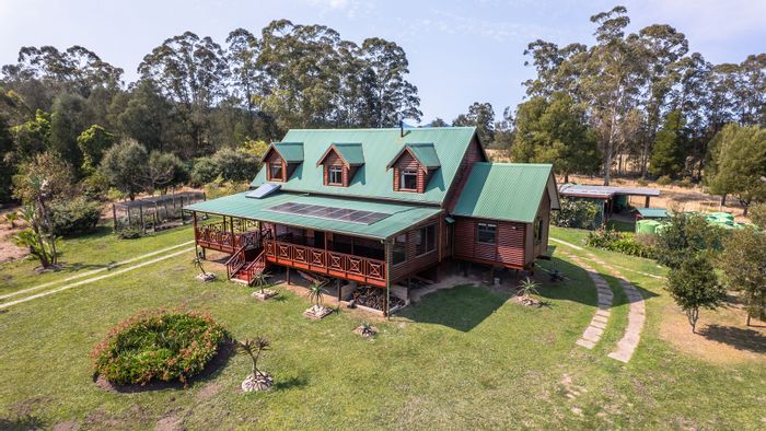 Farm for Sale in Leeuwenbosch AH: Off-grid living, multiple dwellings, serene dam.
