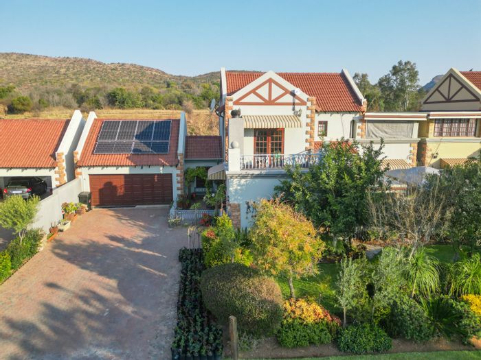 For Sale: House in Meerhof with 3 bedrooms, solar setup, and secure estate living.
