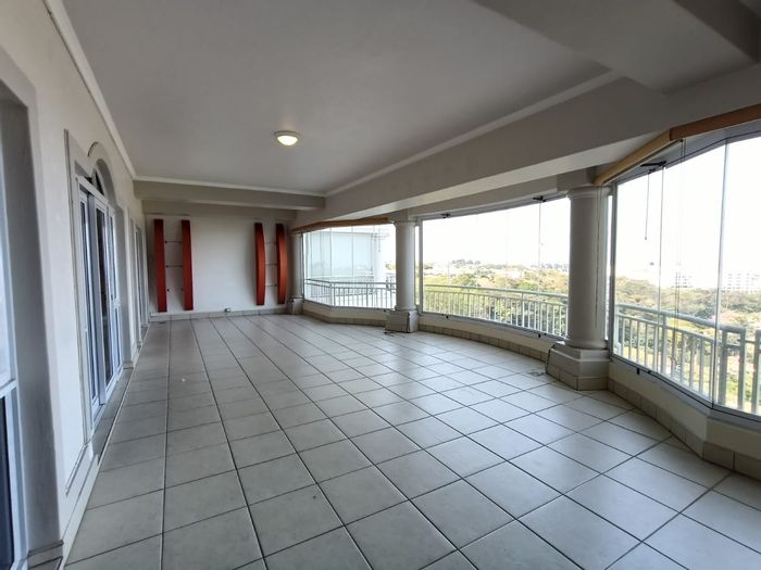 3-bedroom apartment in La Lucia Ridge with ocean views, pool, and gardens. To Rent.