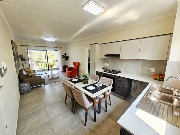 Noordhang Apartment For Sale: 2 beds, 2 baths, private balcony, open plan living.
