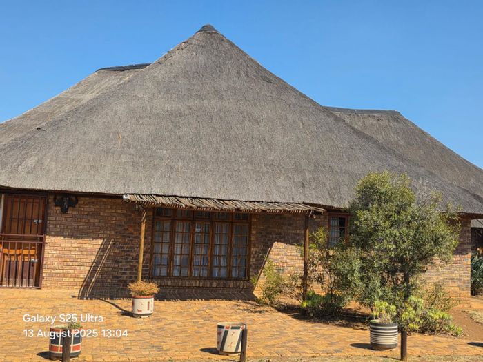 For Sale: Farm in Hartebeestfontein with solar power, dam, and wildlife access.