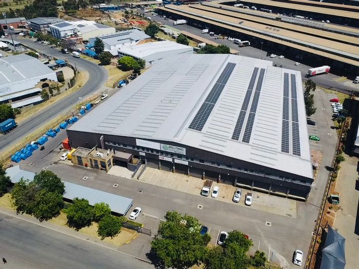 Industrial property for sale in City Deep with high clearance and multiple loading docks.