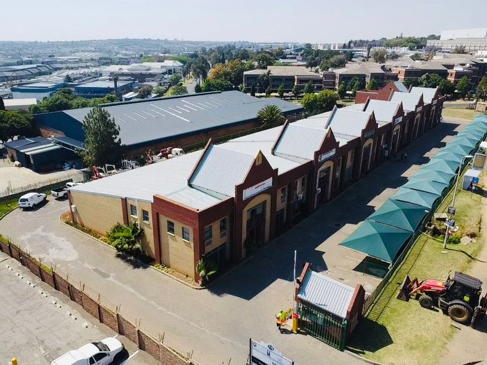 Industrial property for sale in Halfway House with dual access and fully tenanted units.