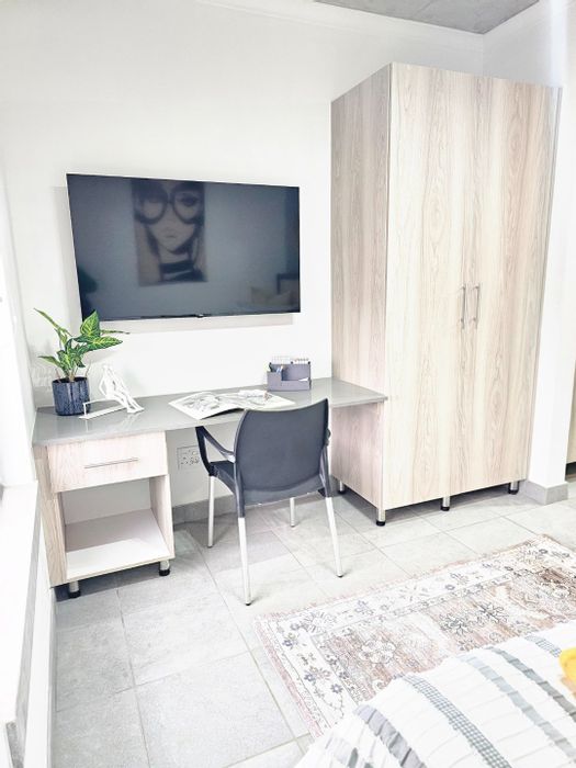 1-Bedroom Apartment To Rent in Eco Park Estate with security, laundry, and free internet.