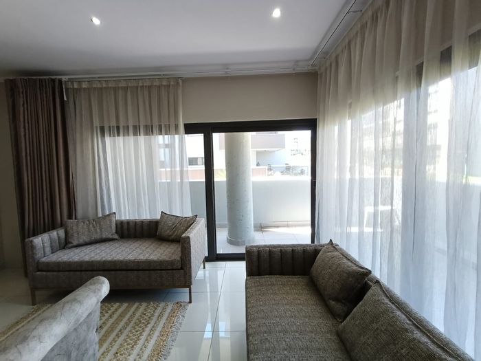 3-bedroom apartment for rent in Umhlanga Ridge with secure parking and 24-hour security.