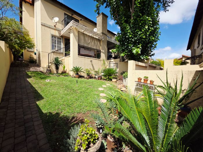 For Sale: Townhouse in La Montagne with garden, braai, and 24/7 security.