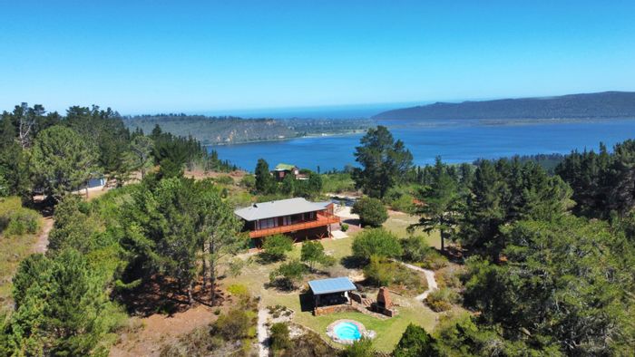 Farm for Sale in Wilderness Rural: 10-hectare smallholding with dual living, pool, and workshop.