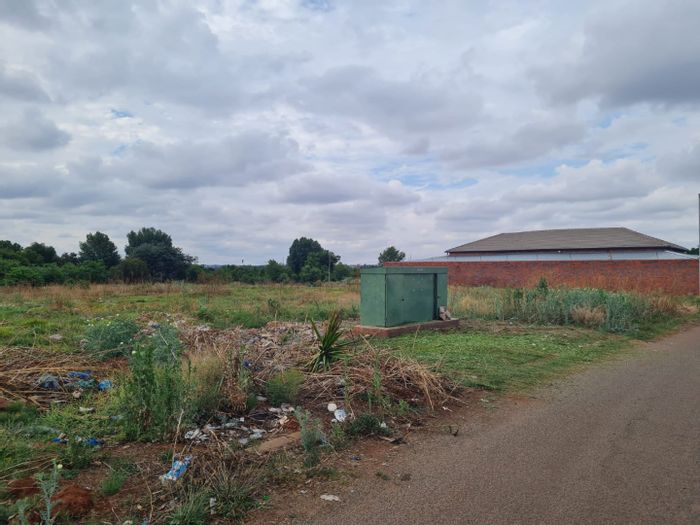 Vacant Residential Land for Sale in Lenasia Ext 13, ideal for development.