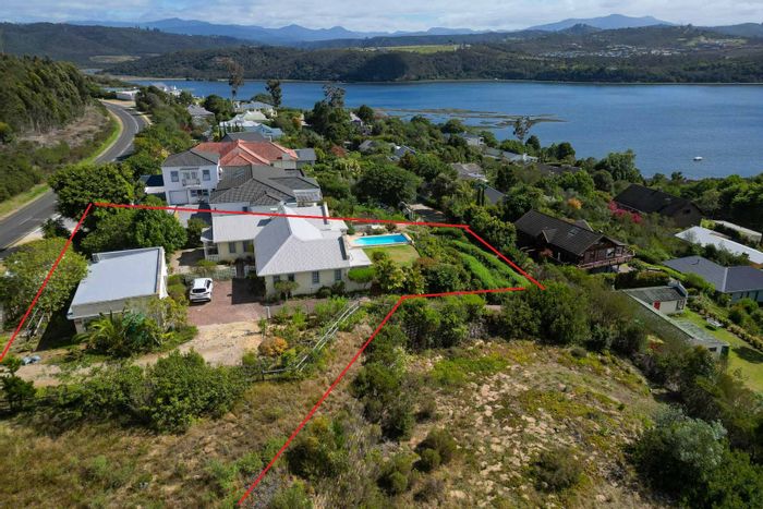 Belvedere House For Sale: Lagoon views, garden, flatlet, and extra land.