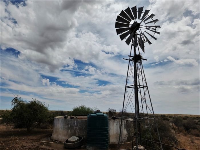 For Sale: Williston Rural Farm with 14 boreholes, extensive grazing camps, and sheep facilities.