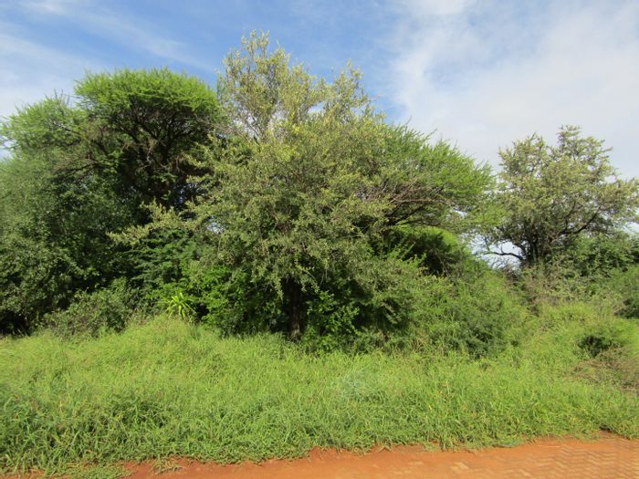 Vacant Land Residential for Sale in Thabazimbi Central - 870m², residential zoning.