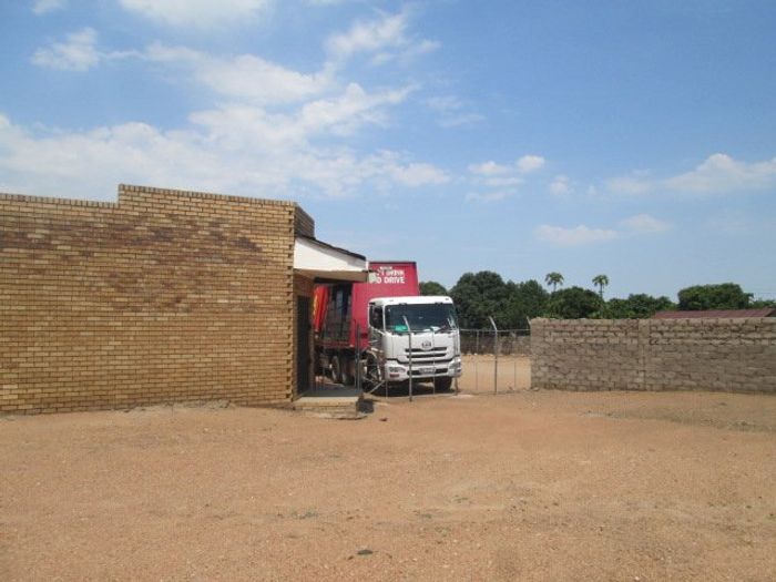 Commercial property for sale in Namakgale with licenses, parking, and expansion potential.