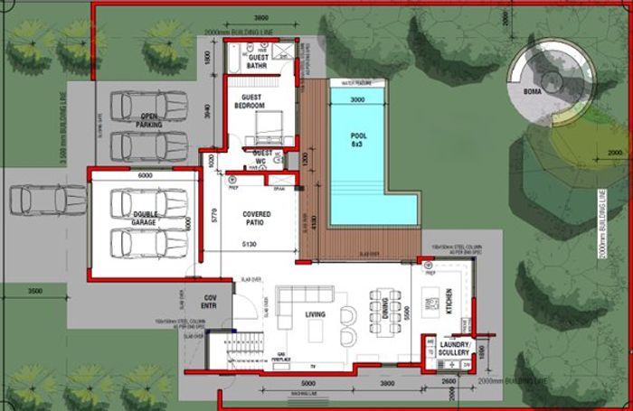 For Sale: House in Fountainbrook Estate with pool, study, and guest suite.