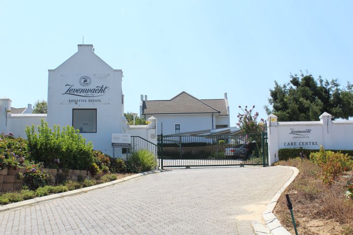 For Sale: Apartment in Zevenwacht Retirement Village with security, gardens, and community amenities.