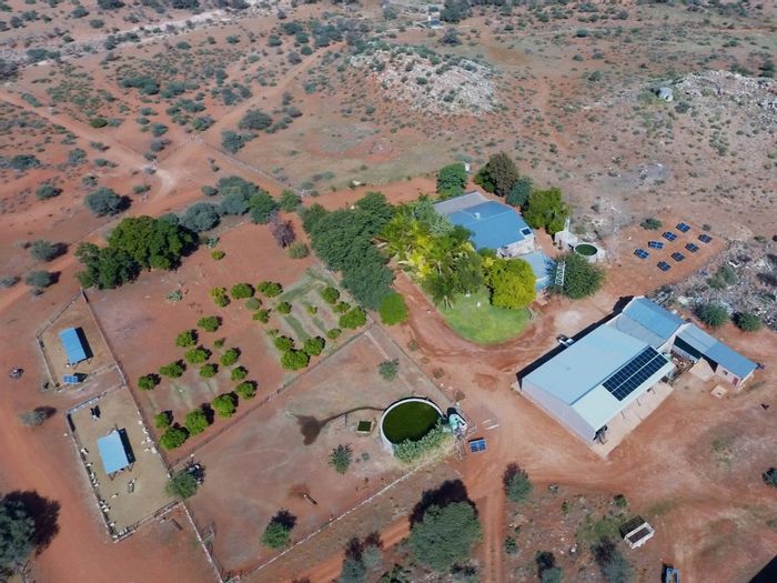 Marydale Central Farm For Sale: 13,383 ha with extensive water, livestock, and game facilities.