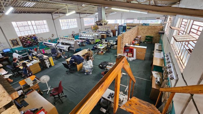 Industrial property for sale in Vereeniging Central with machinery and offices included.