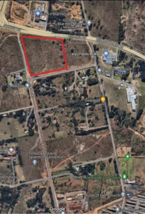 Vacant Land Residential For Sale in Blue Hills AH, 25,000 m² near main road.