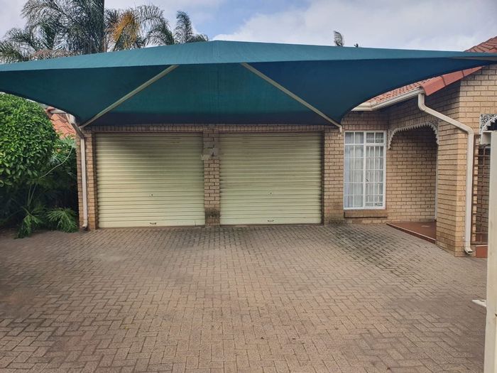 For Sale: 3-Bedroom Townhouse in Del Judor Ext 10 with double garage and garden.