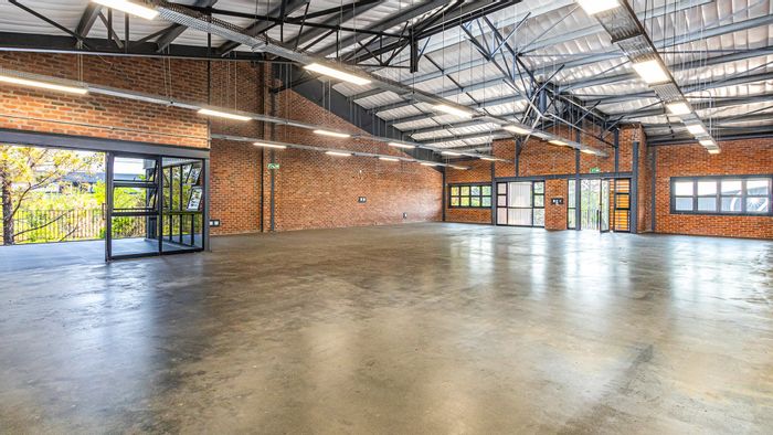 Commercial space to rent in Riversands: offices, showrooms, and warehousing available.