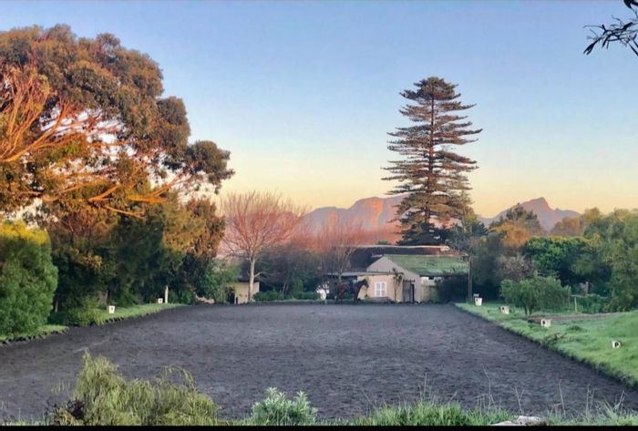 For Sale: Farm in Schaapkraal with multiple dwellings, stables, and serene landscapes.