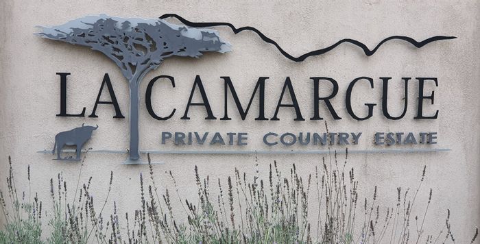 La Camargue Private Country Estate For Sale: Vacant Land with wildlife, trails, and clubhouse.