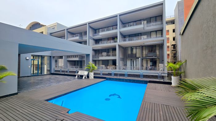 For Sale: Apartment in New Town Centre with pool, 24-hour security, and balcony.