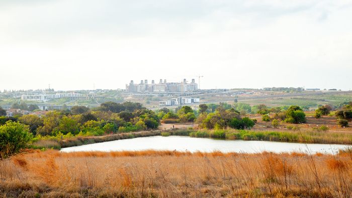 Vacant Land Residential For Sale in Helderfontein Estate with nature trails and clubhouse.