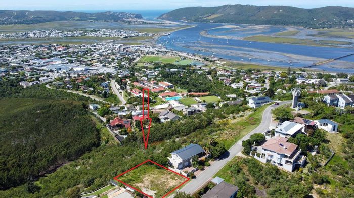 Vacant Land Residential For Sale in Knysna Heights with lagoon views and 810 sqm.