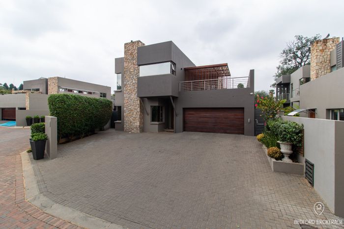 For Sale: House in Bedfordview Central with pool, recording studio, and security features.