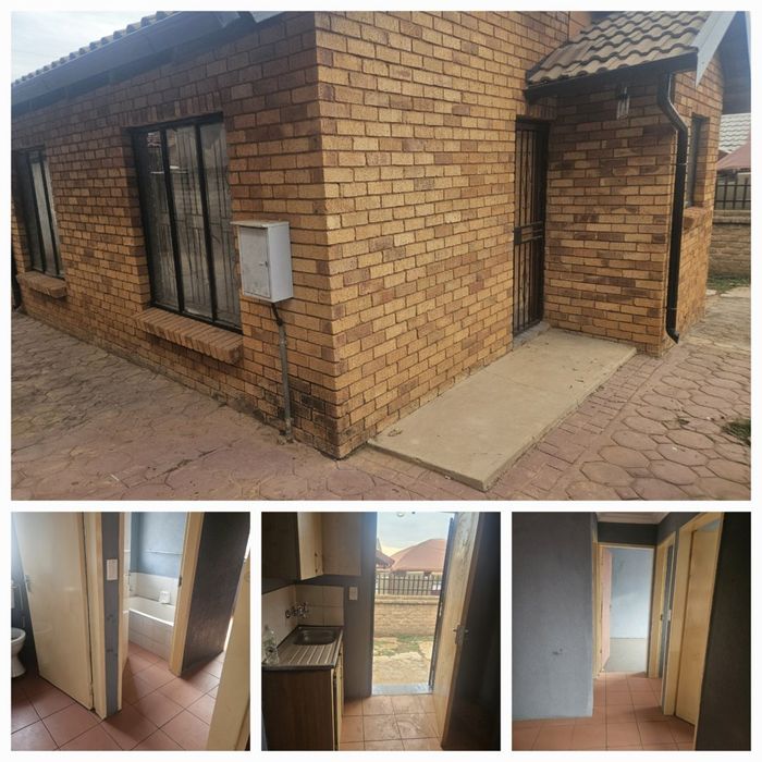 Soshanguve Ext House For Sale: 2 beds, big yard, parking for 4 cars.