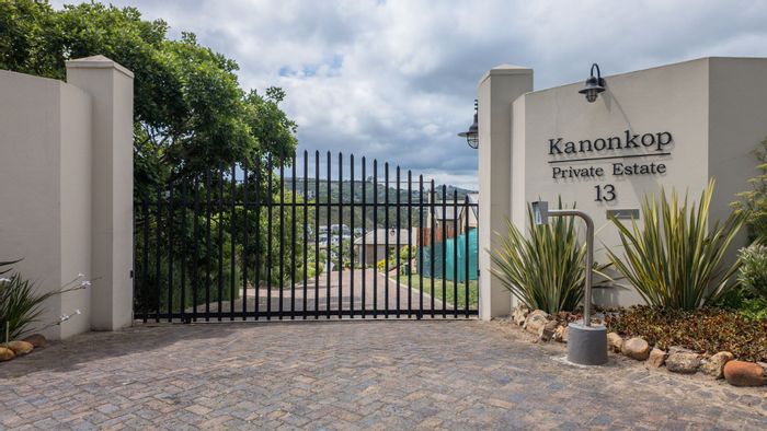 Kanonkop For Sale: Vacant Land Residential with north-facing views and gated estate access.