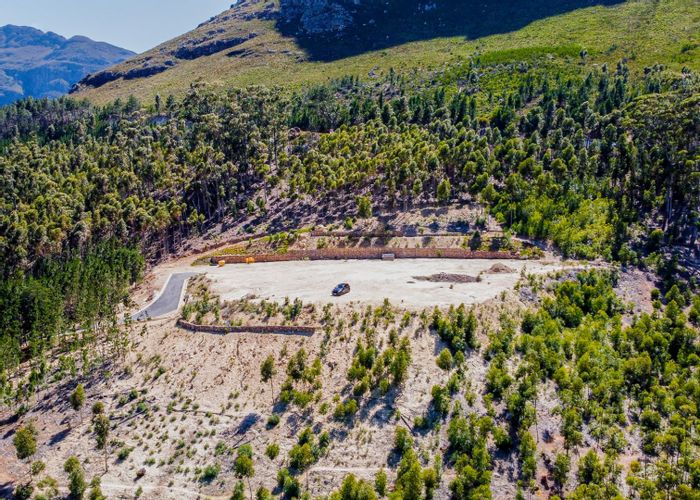 Vacant Land Residential For Sale in Franschhoek Central with vineyard views and plans.