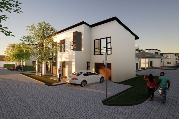 For Sale: 3-bedroom apartment in Melodie with garden, security, and pool access.