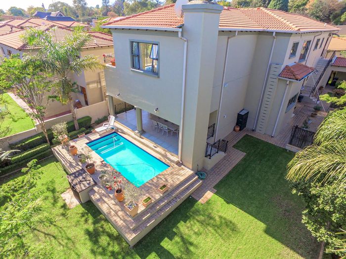 For Sale: Morningside Townhouse with pool, garden, double garage, and staff quarters.