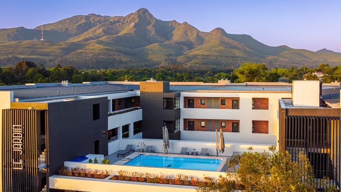 For Sale: 2-bedroom apartment in Dormehls Drift with pool, braai balcony, secure parking.