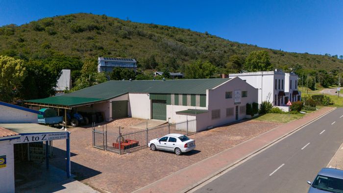 Commercial property for sale in Wittedrift AH with factory hall and office space.