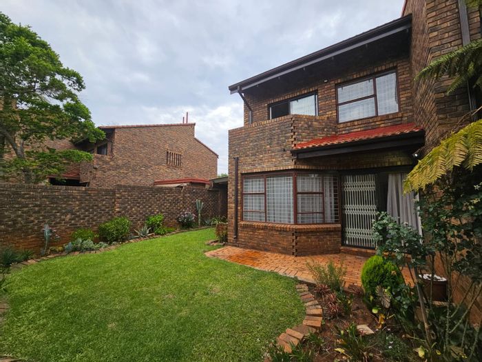 For Sale: Weavind Park Townhouse with garden, braai area, and secure complex amenities.