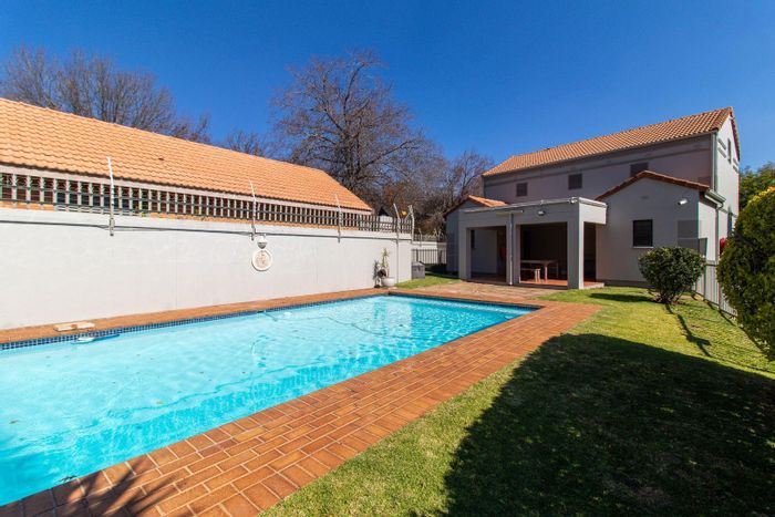 For Sale: Apartment in Bedfordview Central with pool, tennis courts, and security.