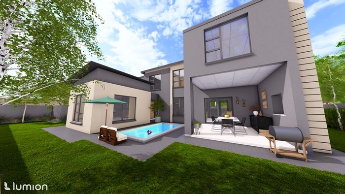For Sale: House in Fountainbrook Estate with 4 bedrooms, garden, and double garage.