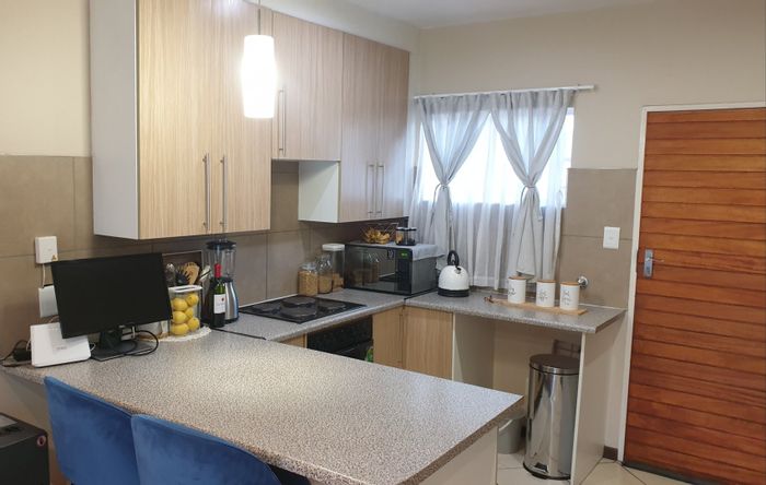 For Sale: 2-Bedroom Apartment in Monavoni, secure estate, balcony, prepaid electricity.