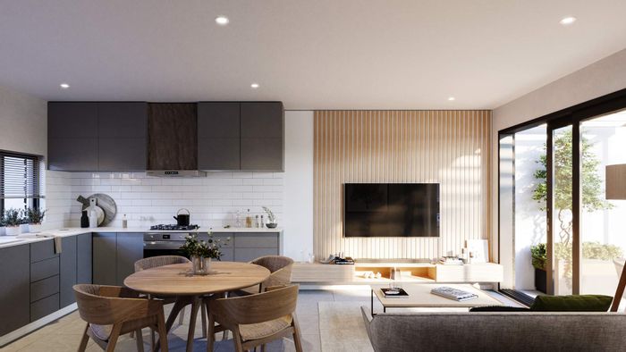 For Sale: Townhouse in Dennegeur with pet-friendly garden, fibre internet, and security.